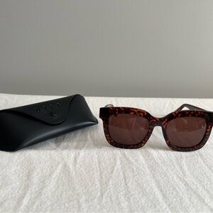 Diff Eyewear Brown Sunglasses